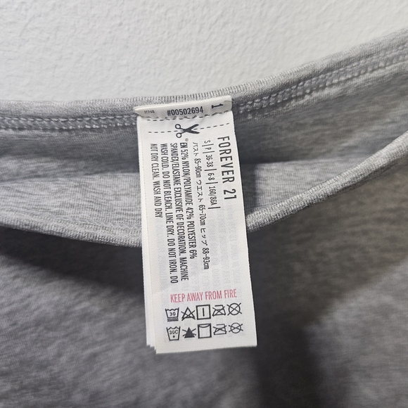 Forever 21 Heather Gray Scoop Neck Tank - Picture 3 of 4